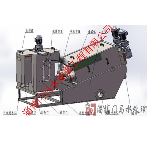 叠螺式污泥机